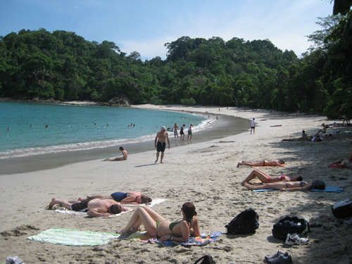 Playa en Costa Rica